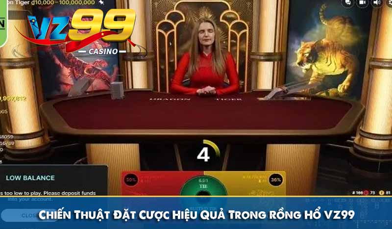 Chiến Thuật Đặt Cược Hiệu Quả Trong Rồng Hổ VZ99